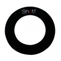 Shot 1 Piece Dartboard Surround Black